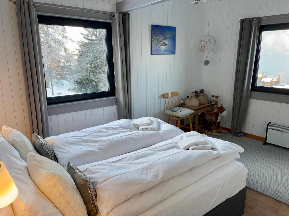 Magnifique Maison Pres Du Centre Nendaz Bagian luar foto
